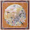 Carré de Soie "Oiseaux et Abeilles"